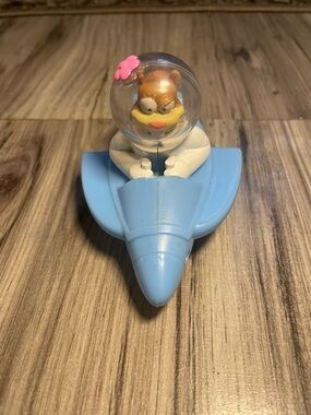 2012 toy featuring Sandy Cheeks from SpongeBob SquarePants collectible vintage